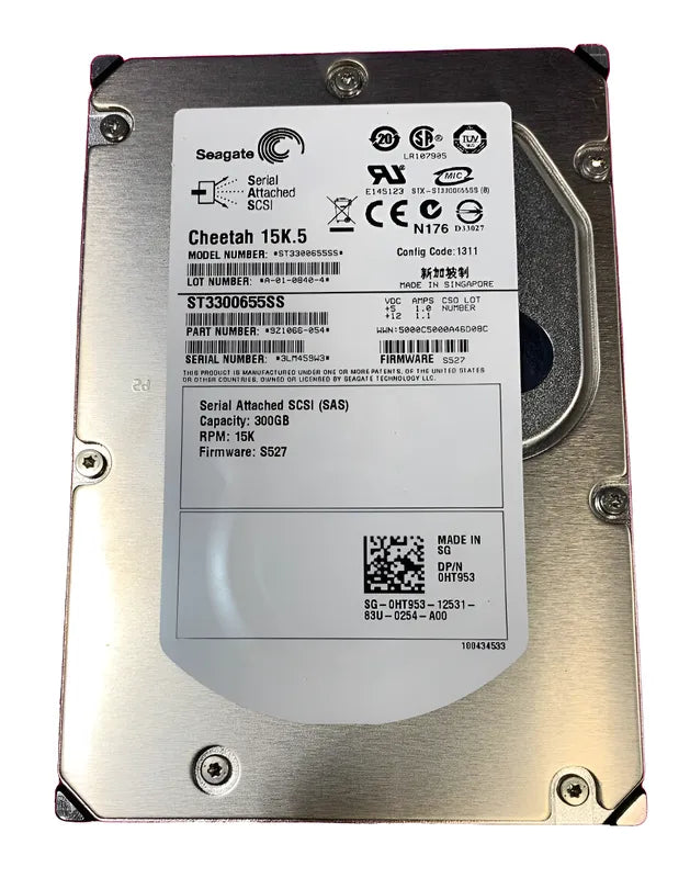 0HT953 Dell HDD 300GB 3G 3.5"