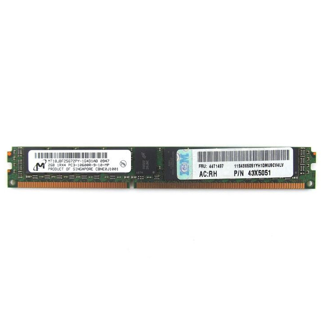 43X5051 IBM DDR3 SDRAM 2GB PC3-10600 1333MHz CL9 ECC
