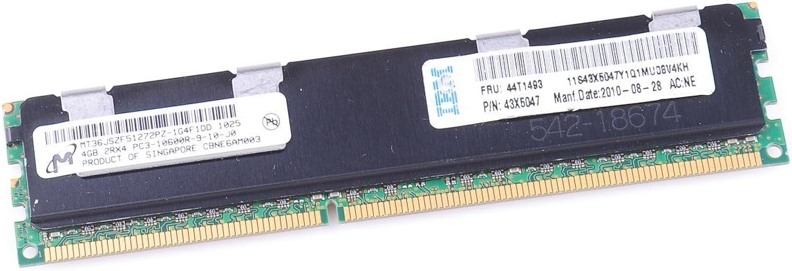 43X5047 IBM Memoria 4GB PC3-10600 DDR3