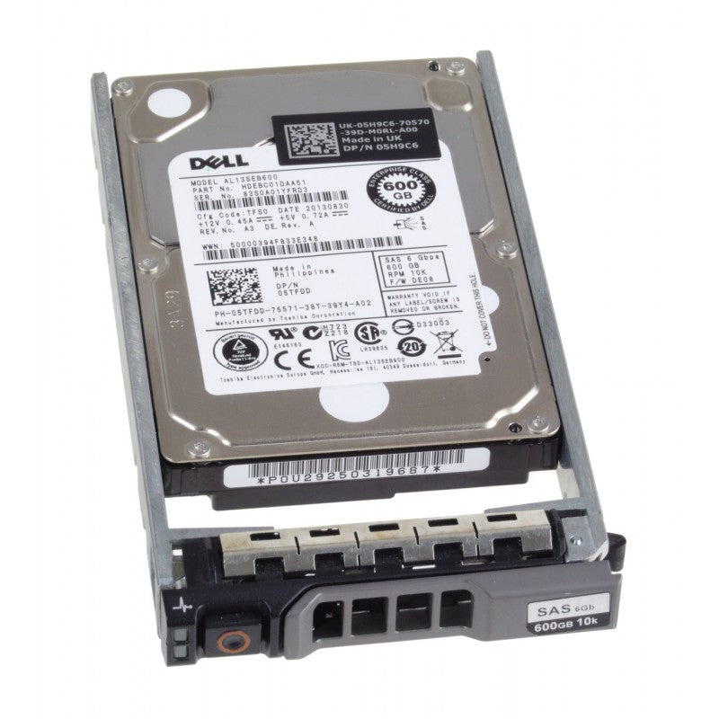 Dell 5TFDD 600 GB 10K 6G SAS HDD 2.5"