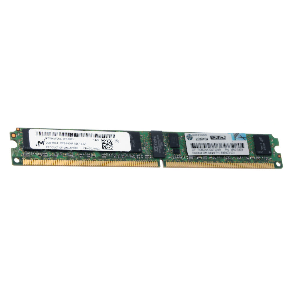 683803-001 HP 2GB DDR2 Memory 800MHz PC2-6400