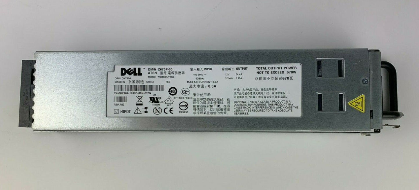 Dell 7001080-Y100 670W Power Supply