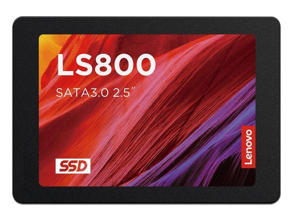 SSD Lenovo, 480GB, 2.5", 490 MB/s Escritur, 520 MB/s Lectura, SATA III