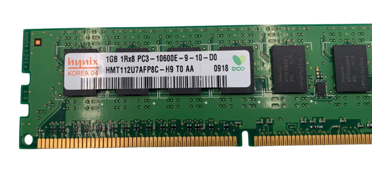 Hynix HMT112U7AFP8C-H9 1GB DDR3-1333MHz PC3-10600E