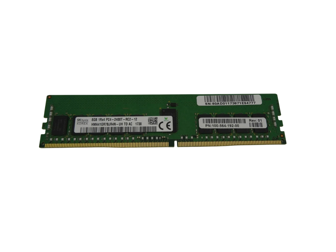 8GB (1X8GB) DDR4-2133MHz PC4-17000E 1Rx4