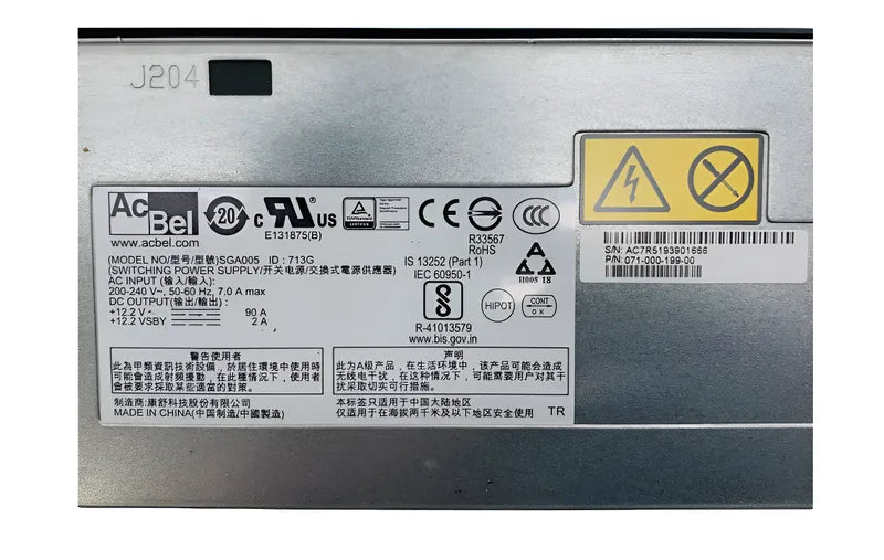 071-000-199-00 Power Supply EMC 1100W