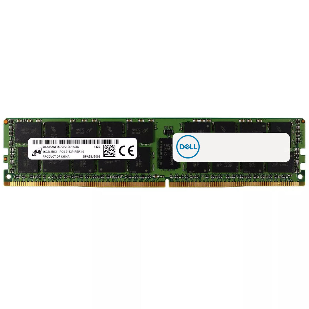1R8CR DELL 1x16GB DDR4 2133MHz PC4-17000 2rx4 Ecc 288-pin