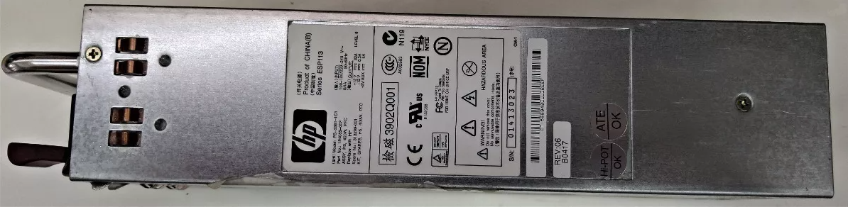 HP ProLiant 313299-001 400W Power Supply DL380  G3