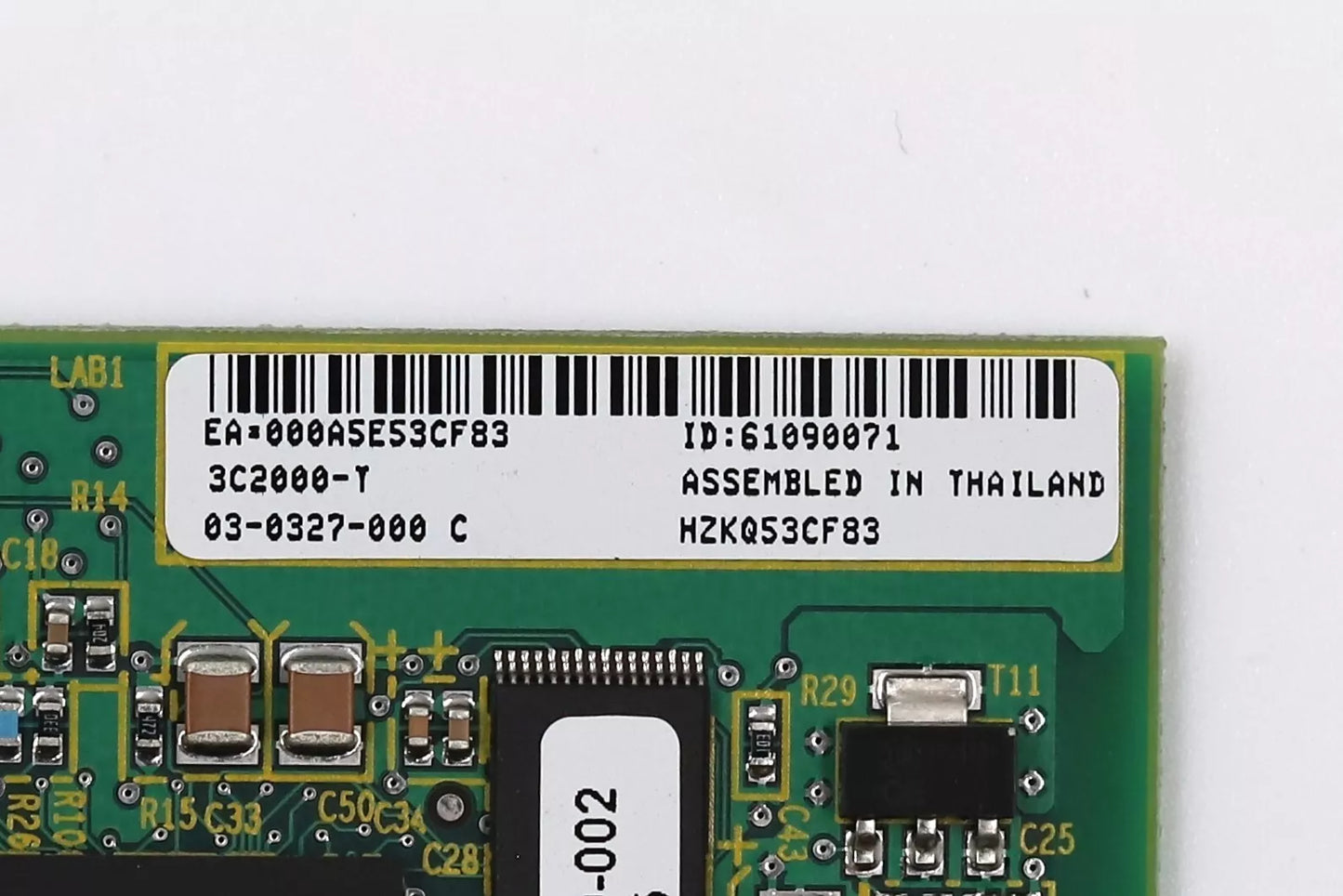 3c2000-t 3com Tarjeta De Red
