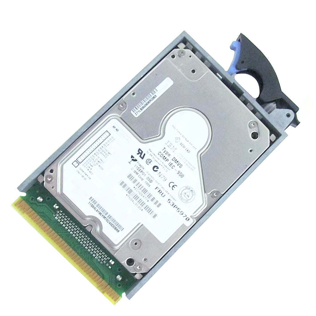 44H4637 IBM 8.58GB Hard Drive 3.5" U2 SCSI 10k RPM 34L9195 53P5970 97H7332