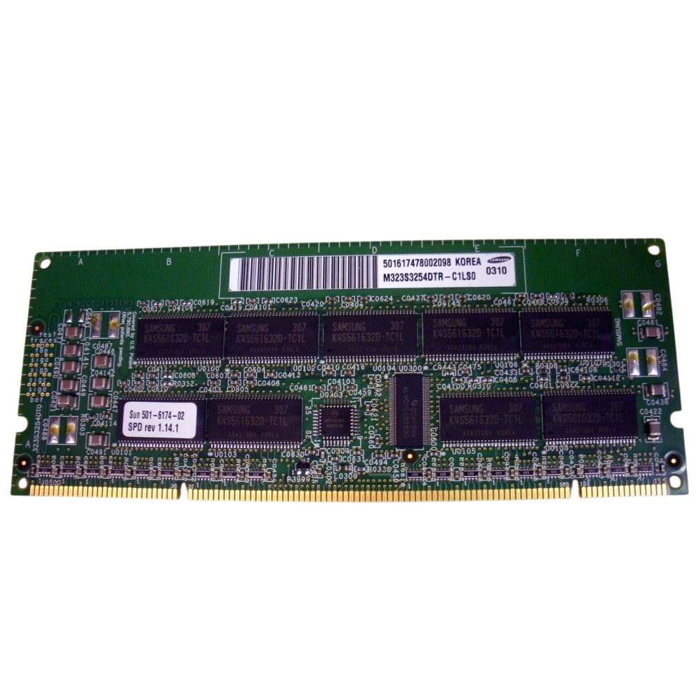 Sun 501-6174 512MB (1x 512MB) Memory DIMM for Netra 20 Blade 1000 2000 280R