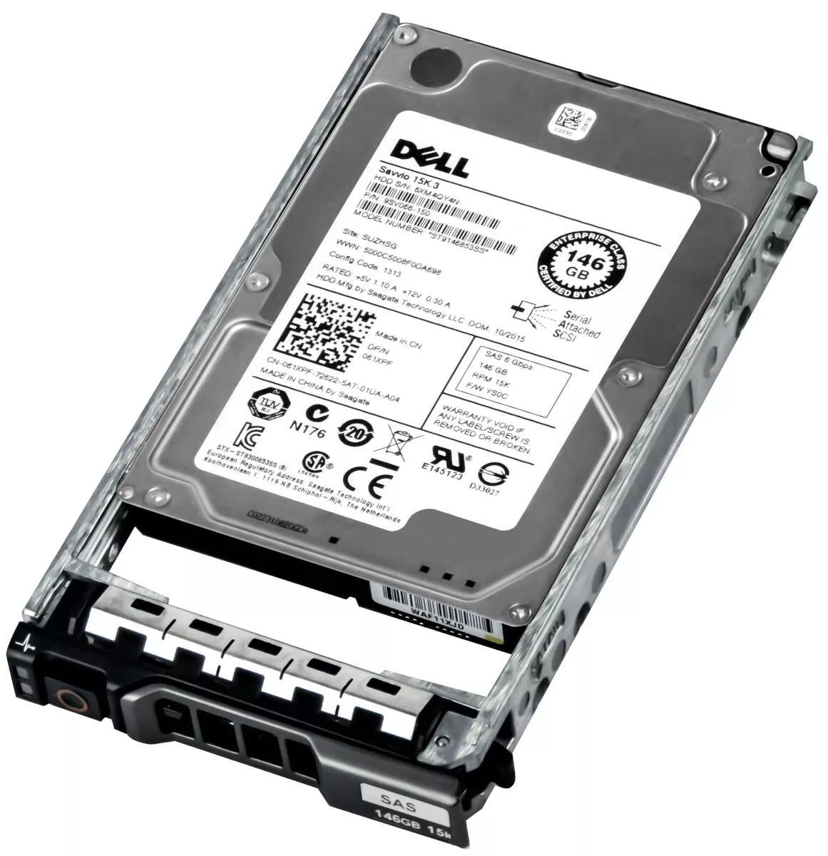 Dell 61XPF 146 GB 15K 6G SAS 2.5" HDD