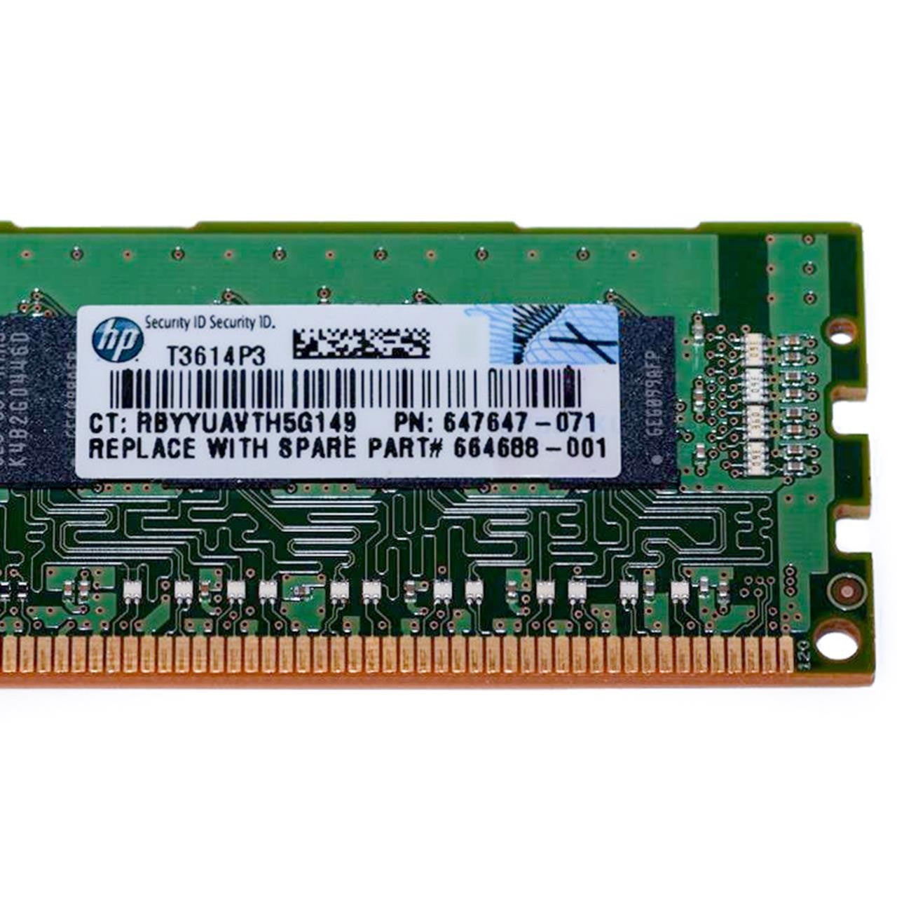 647647-071 Memoria Hp 4gb Pc3L