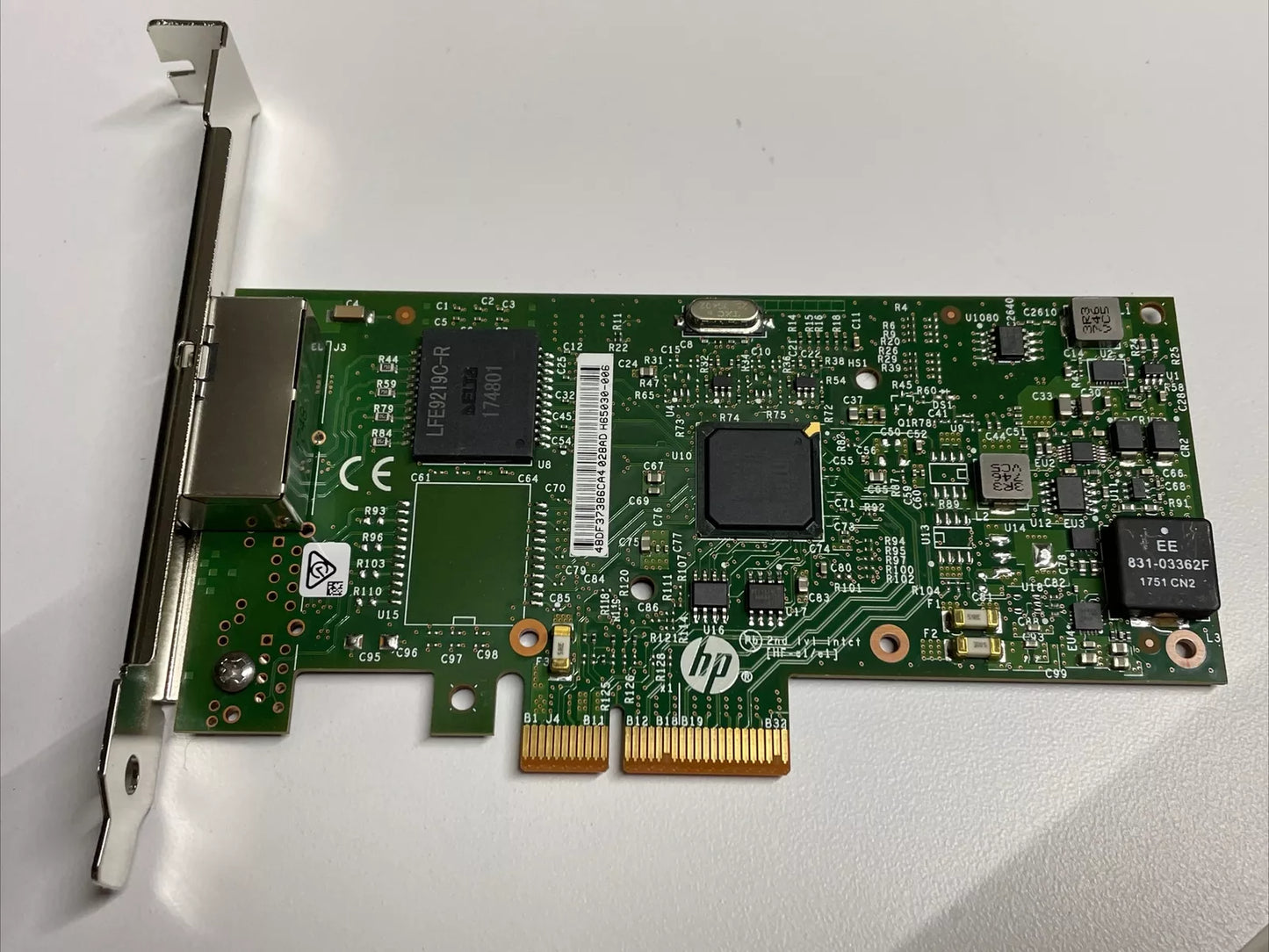 HP 656241-002 2-Port 361T Ethernet Adapter PCIe