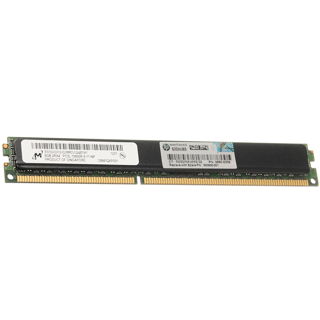 683806-001 HP 8GB DDR3 Memory 1333MHz 2RX4 PC3L-10600R