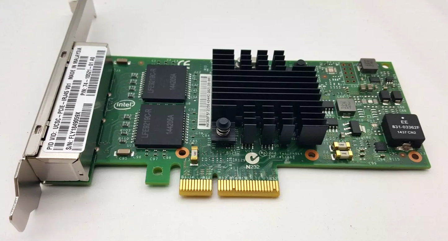 Cisco 74-10521-01 Intel i350 4-Port Network Adapter