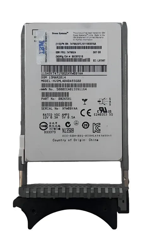 74Y9524 IBM HDD 387GB SSD