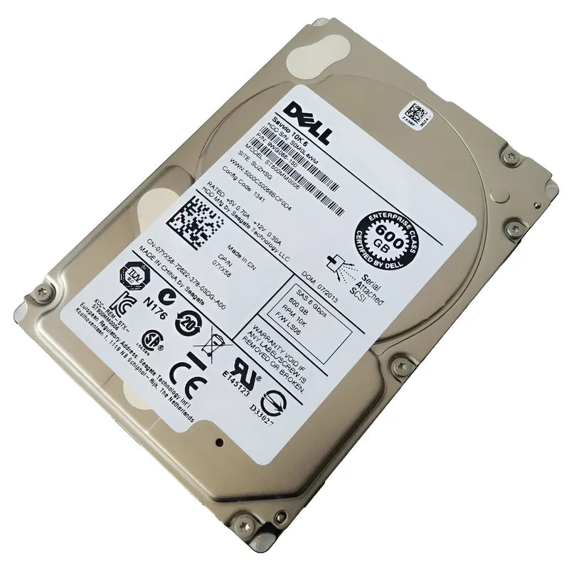 07YX58 Dell HDD 600GB 10K 6G SFF 2.5" SAS