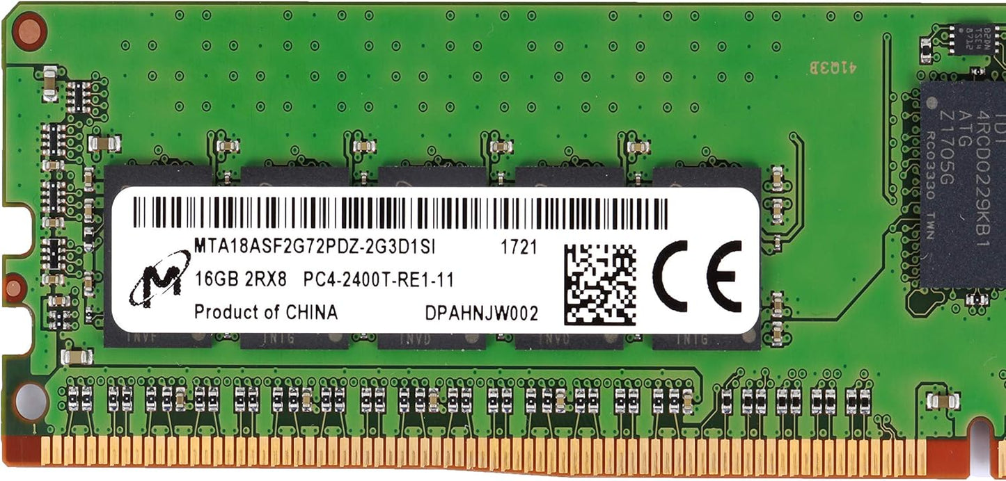 16GB DDR4-2400T PC4-19200T 2PX8 Server Memory Module
