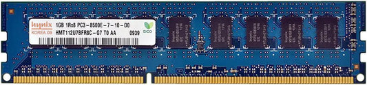 Hynix HMT112U7BFR8C-G7 G481D 1GB DDR3-1066MHz PC3-8500 ECC