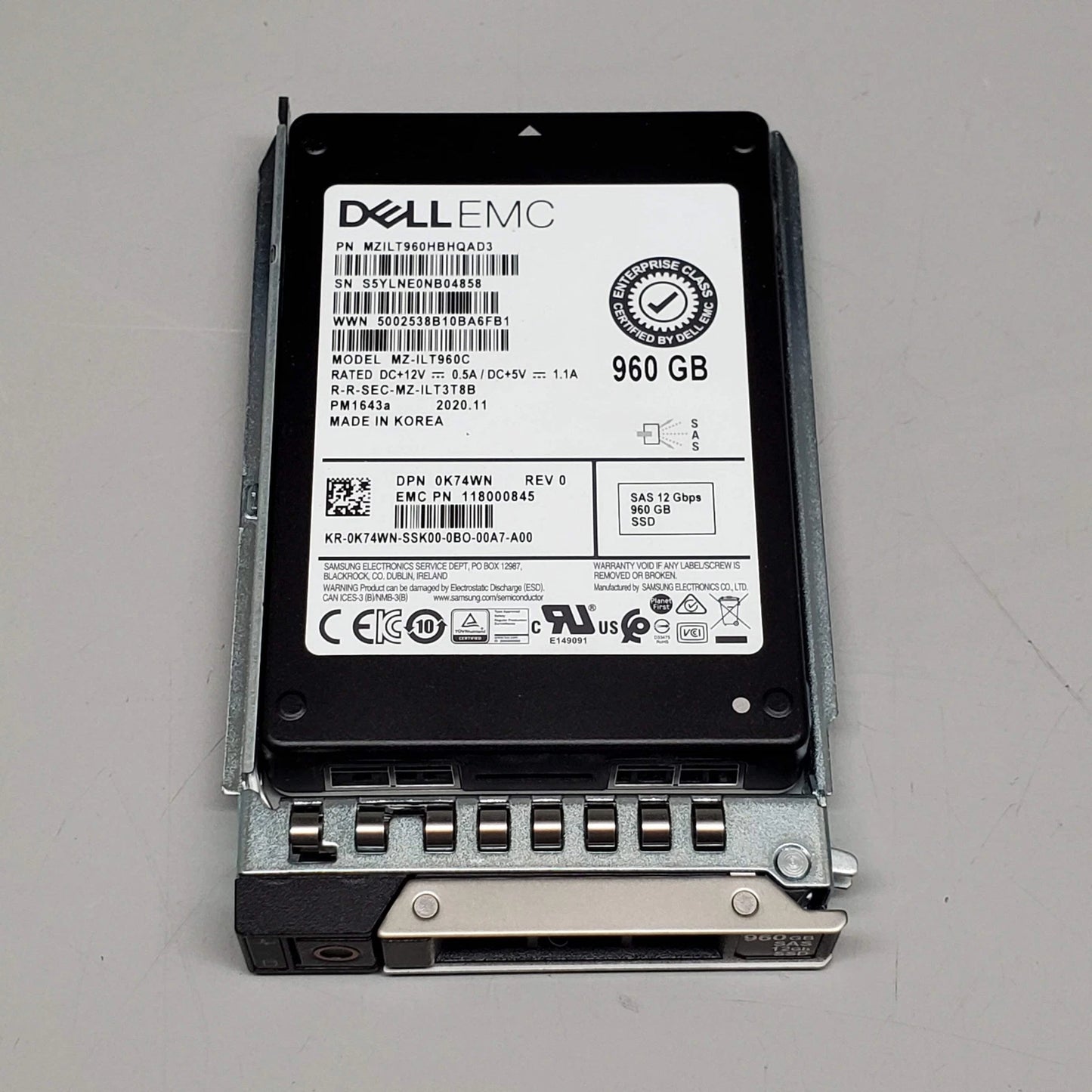 Hard Drive Dell 960gb 2.5