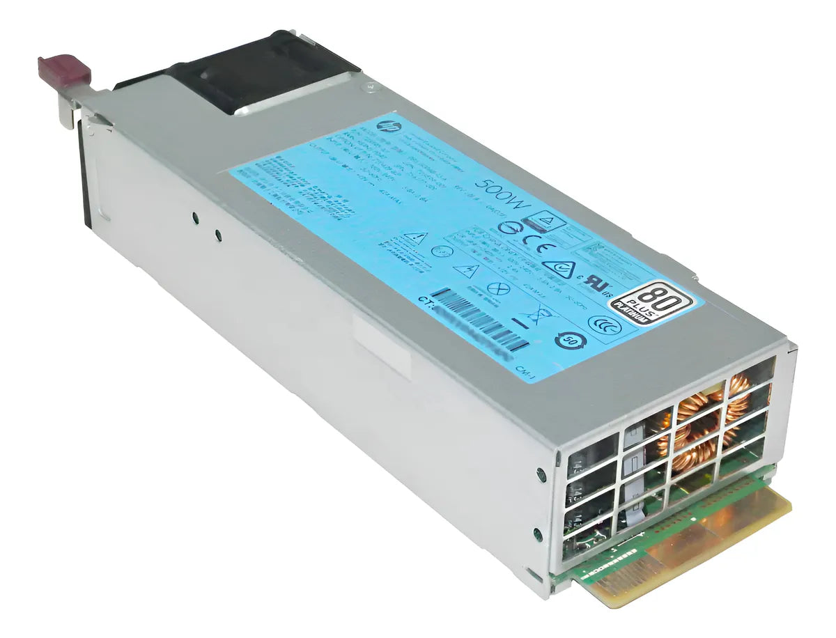 HP 754377-001 500W FLEX SLOT PLATINUM PSU-720478-B21, 723594-001
