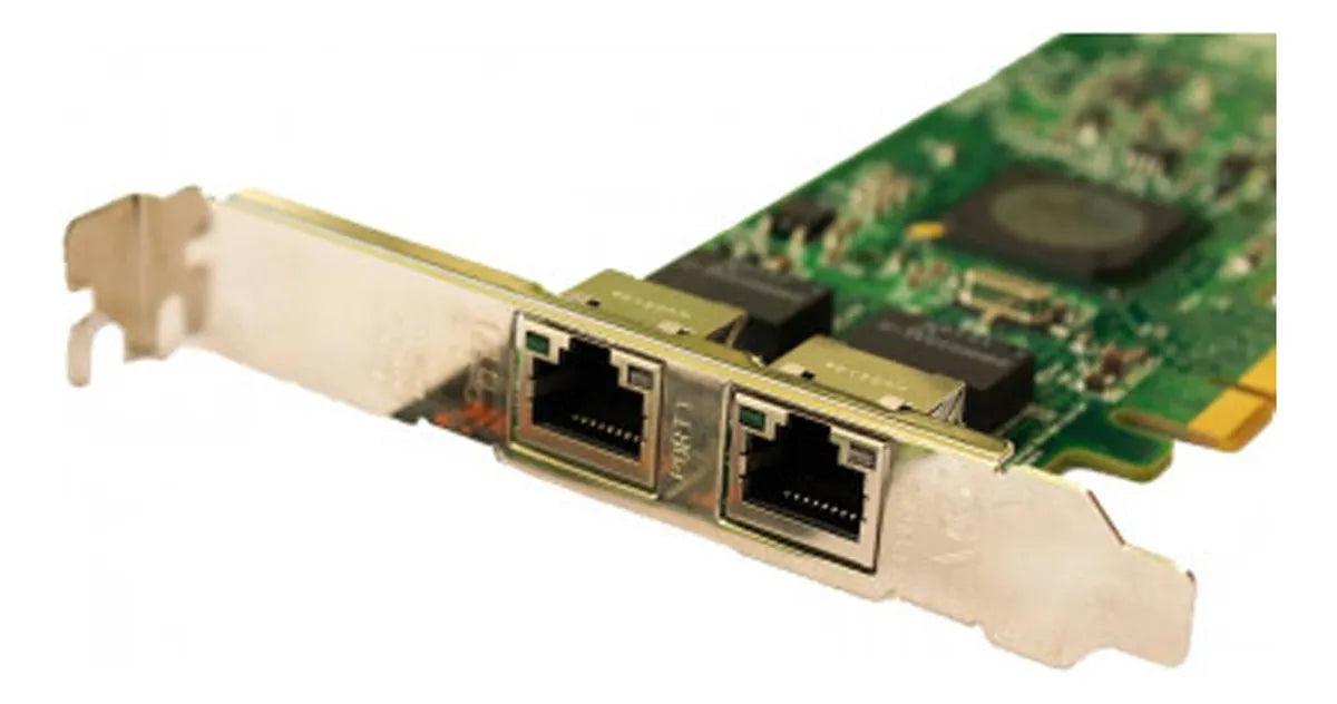 Adaptador de servidor Gigabit PCIe Dual Port HP 458491-001 PCI-E NC382T 2P 1000-TX