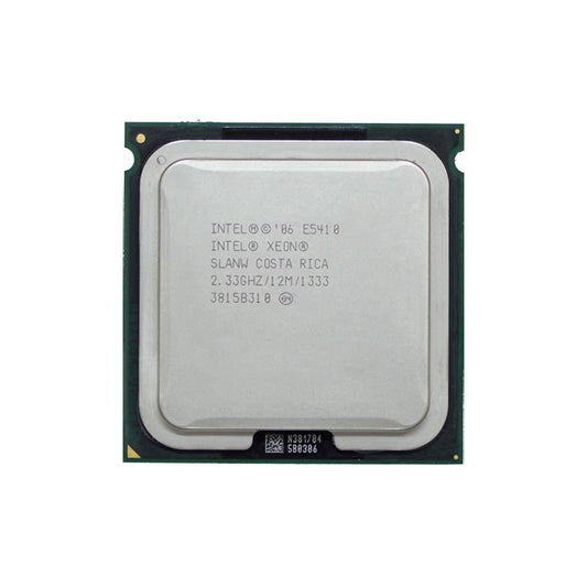 E5410 Intel Xeon 4-core 2.33 GHz, 12M Cache, 1333 MHz FSB