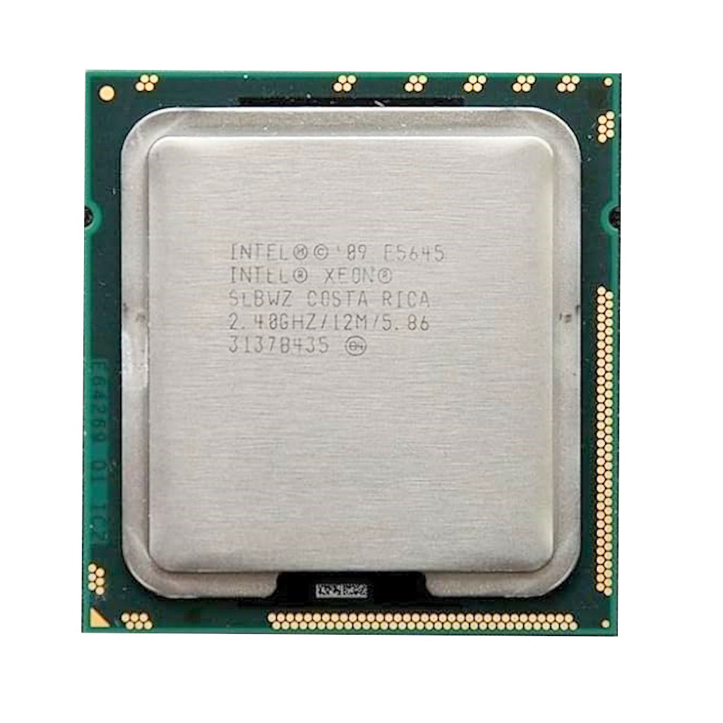 E5645 Intel Xeon E5645 6-core 2.40GHz 12MB