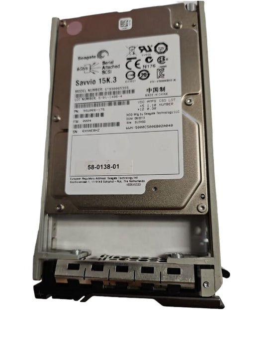 Dell H8DVC 300 GB 15K 6G SAS 2.5" HDD
