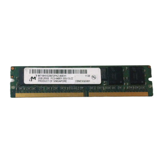 MT18HVS25672PKZ-80EH1 Micron 2GB DDR2 Memory 800MHz PC2-6400