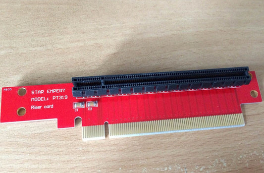 Star Empery PT319 PCIe Riser Card / x16 Slot Adapter
