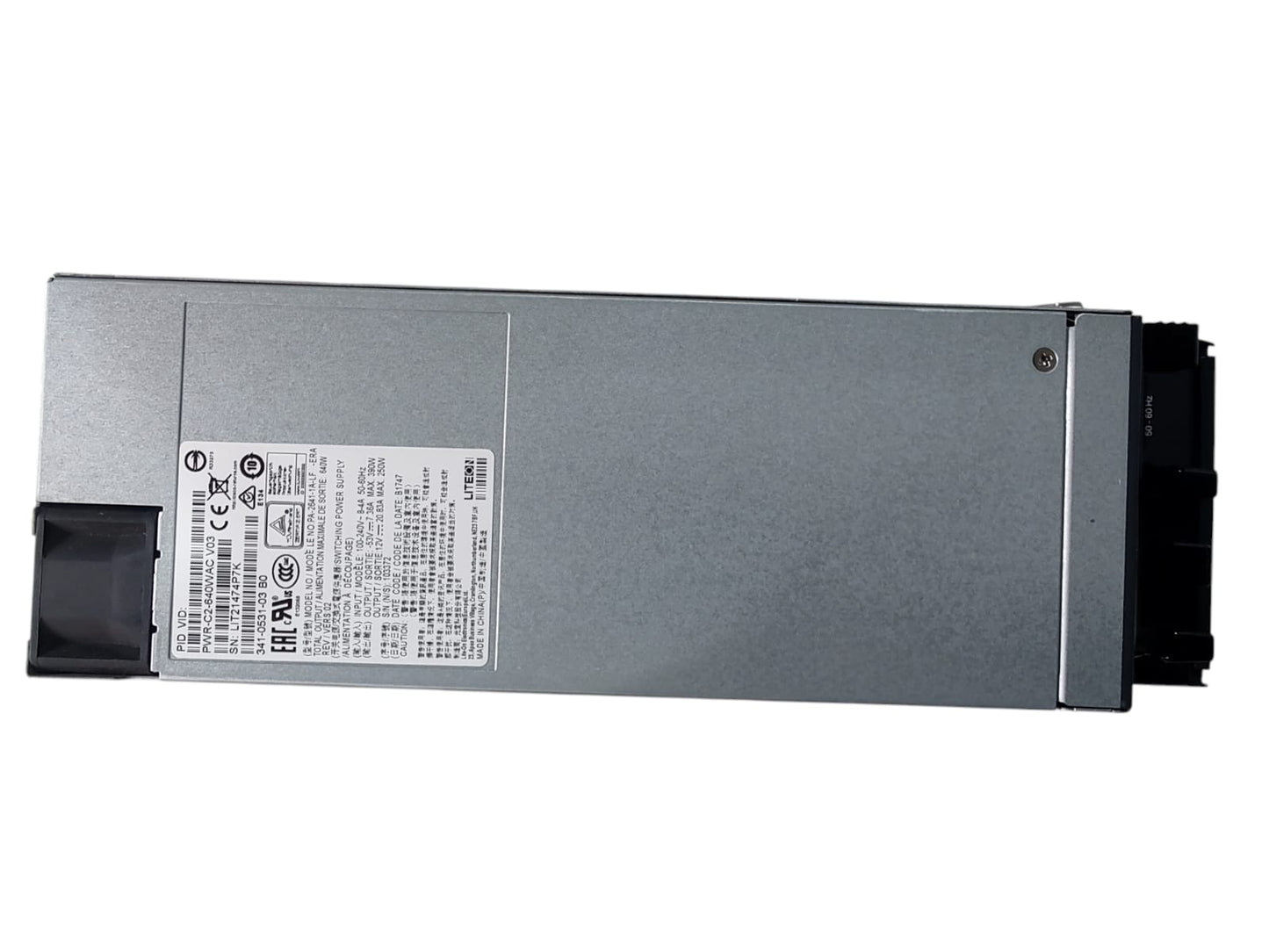 Cisco PWR-C2-640WAC Fuente de poder Catalyst 3650 Series 640W AC