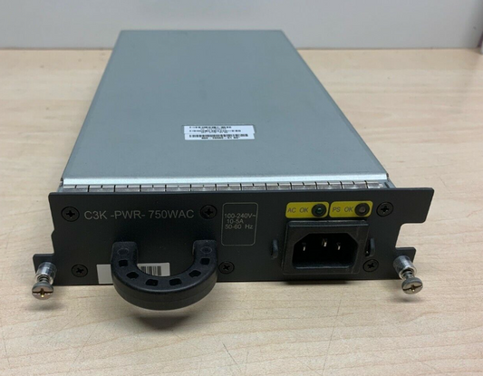 Cisco PWR-C3K-750WAC 750W Power Supply