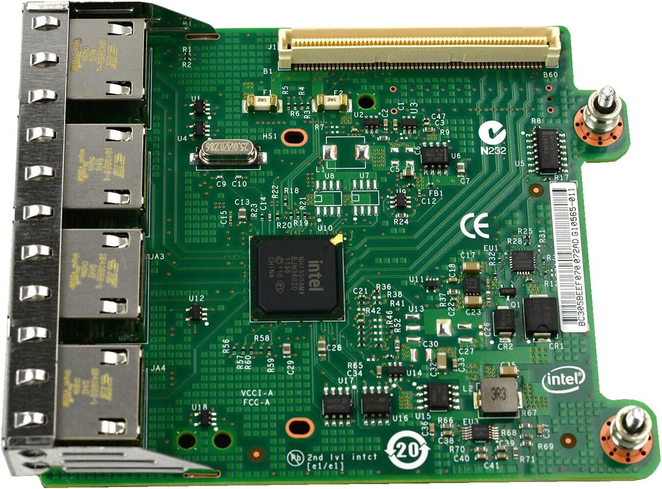 R1XFC DELL Card Quad-Ports 1Gbps