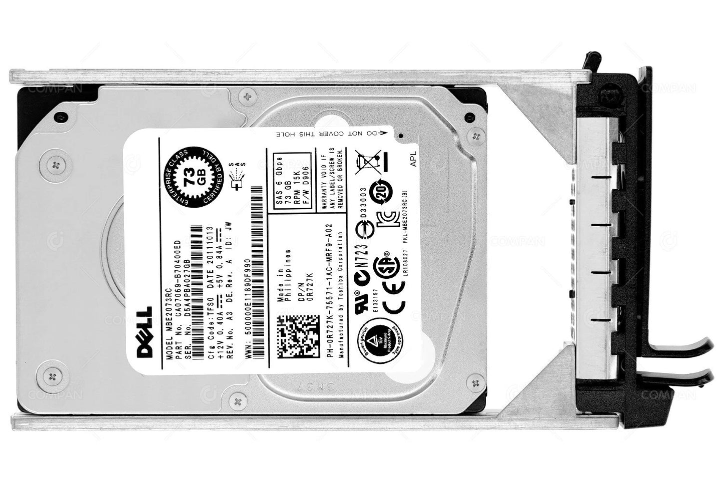 Dell R727K 73 GB 15K 6G SAS 2.5" HDD