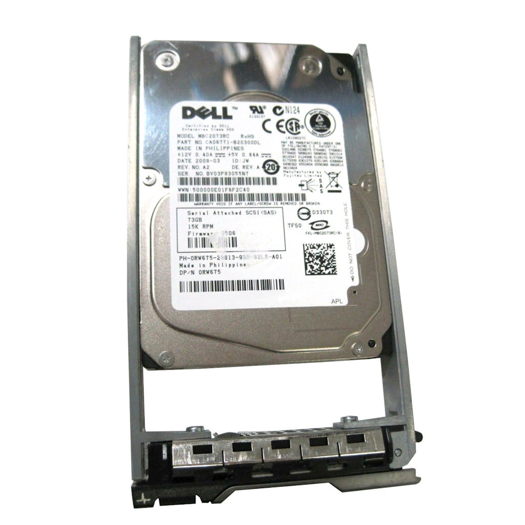 RW675 Dell 73GB HDD SAS 2.5" 15k RPM
