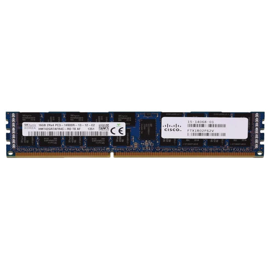 UCS-MR-1X162RZ-A Cisco DDR3 16gb 1866MHz Memory PC3-14900