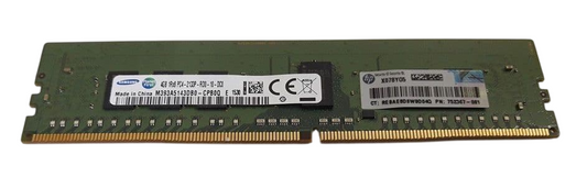 HP 4GB 1Rx8 PC4-2133P DDR4-2133 Server Memory 726717-B21 752367-081 774169-001