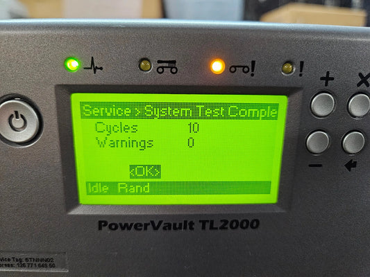 Dell PowerVault TL2000 Display