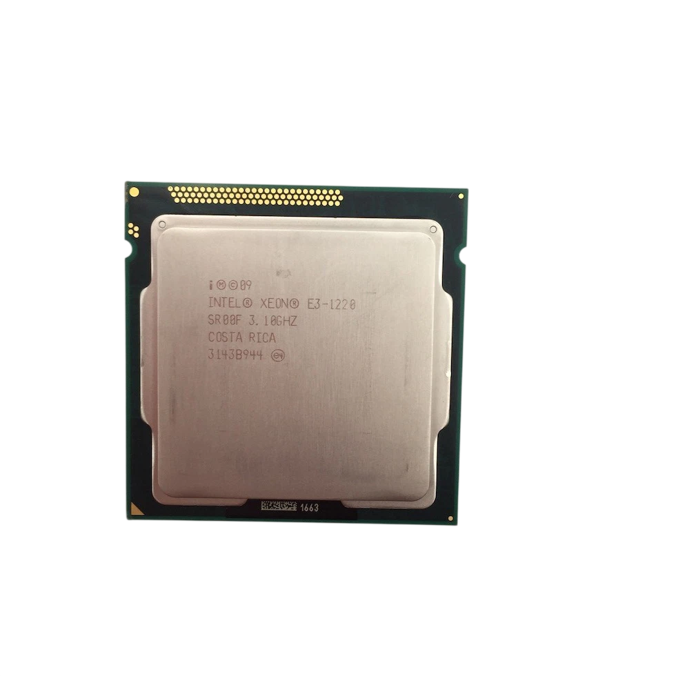 SR00F Intel® Xeon® Processor E3-1220 8M Cache, 3.10 GHz 4 Core LGA 1155