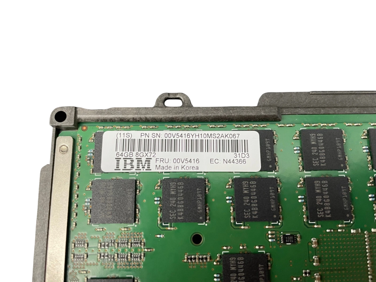 IBM 00V5416 64Gb DDR3 1066MHZ Power7 CUoD Memoria DIMM
