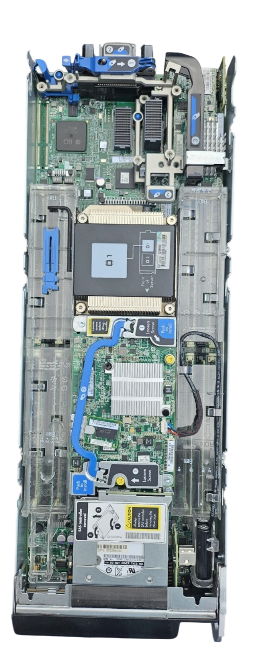 666157-B21 E5-2600 series Processors HP ProLiant BL460c Gen8 E5-2670 2P 64GB (SIN RAM, SIN BATERIA)