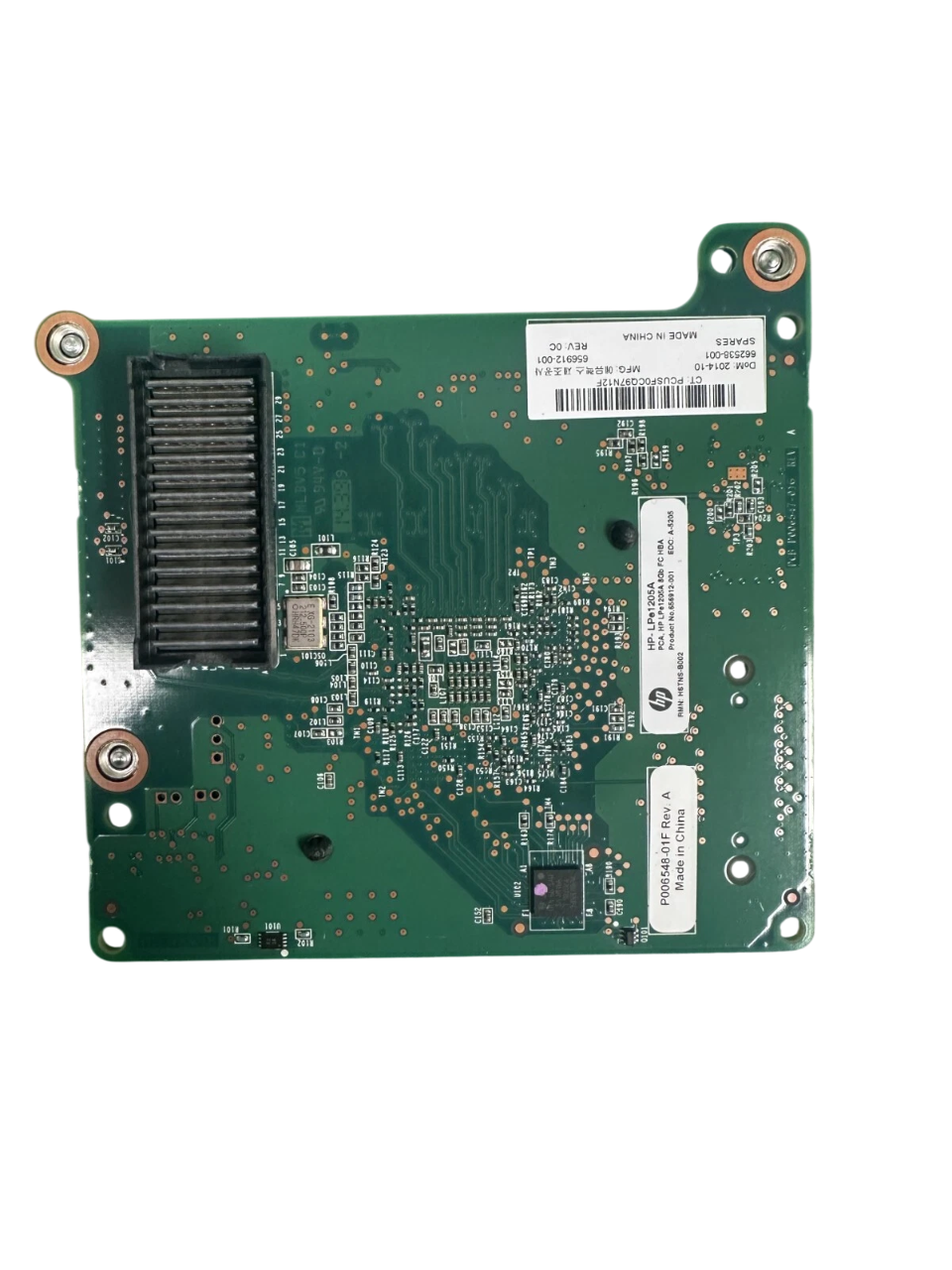 HP 656912-001 LPE1205A 8GB FC Fibre Channel HBA Mezzanine Host Bus Adapter