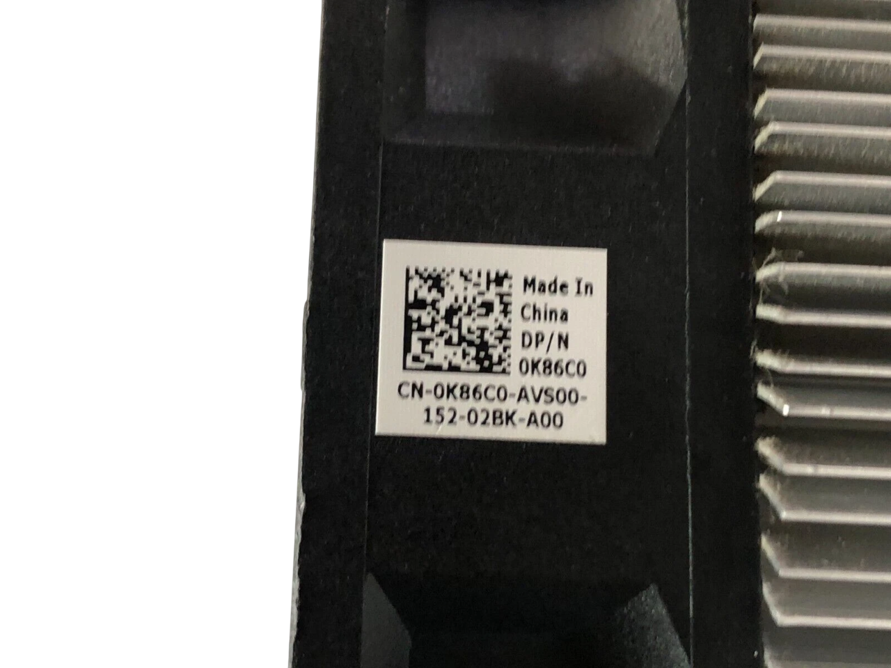 Dell T140 Workstation Cooling Fan With Heatsnik
