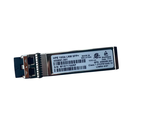HP 10G Ethernet SFP+ LRM Transceiver Module BLc 455891-001 456098-001 455889-B21
