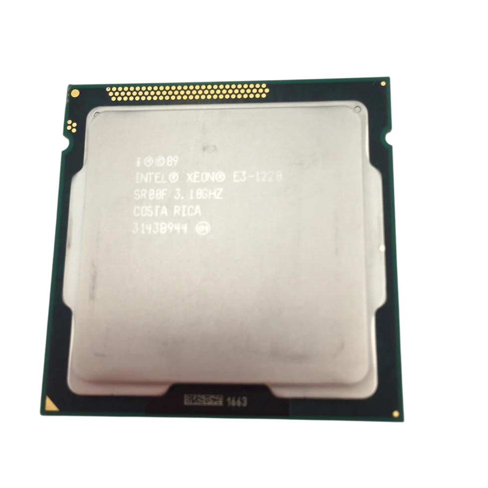 SR00F Intel® Xeon® Processor E3-1220 8M Cache, 3.10 GHz 4 Core LGA 1155