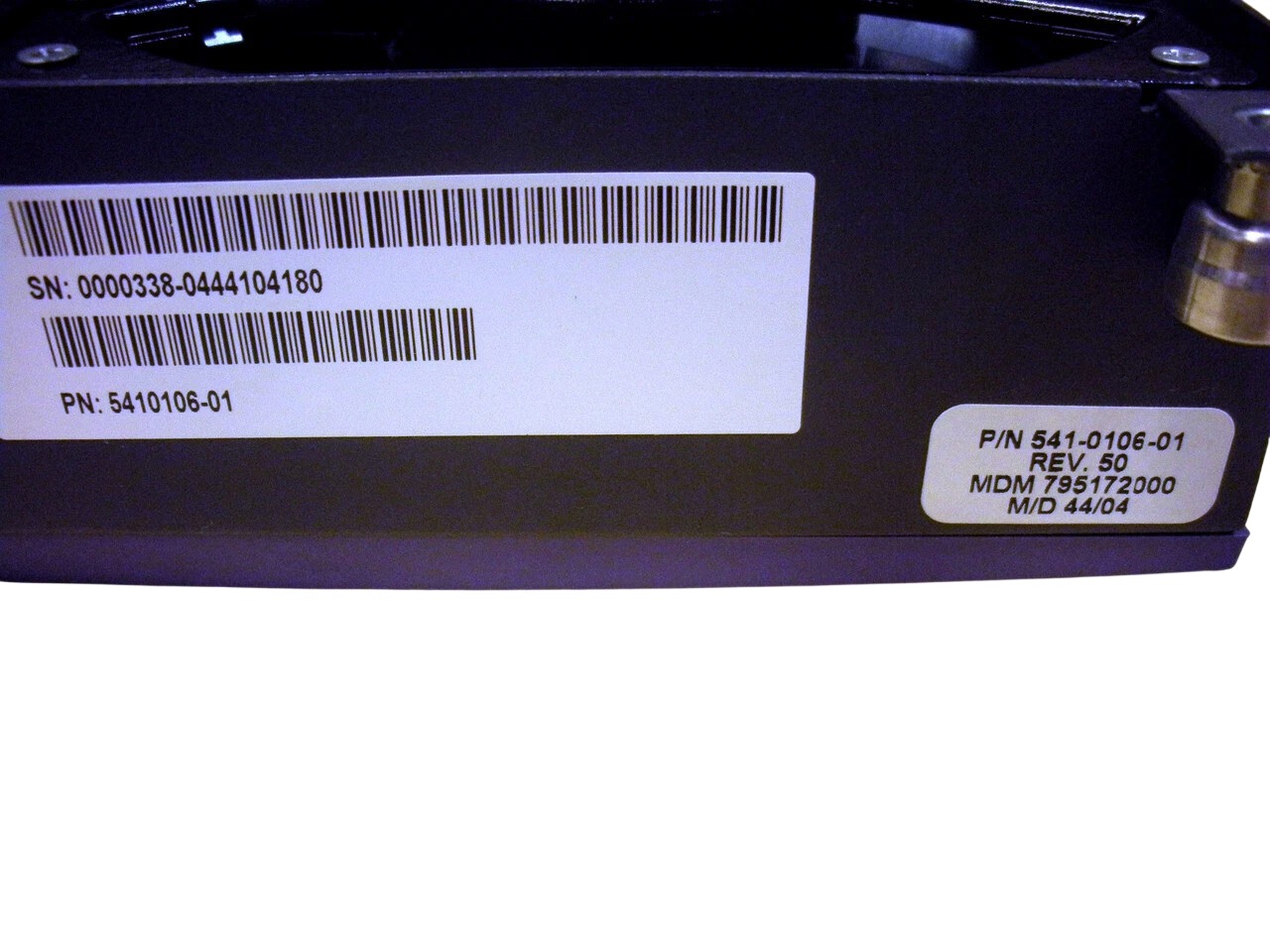 SUN 541-0106-01 CPU FAN TRAY ASSEMBLY FOR SUN SUNFIRE V490