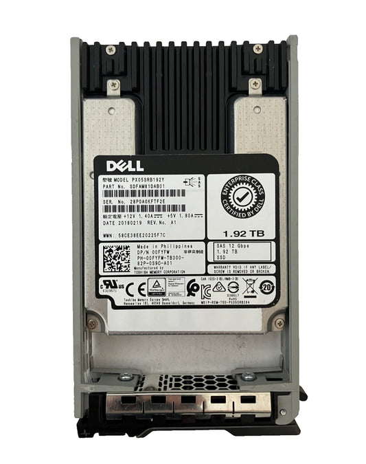 Dell 00FYFW - 1.92TB SAS 2.5" SSD