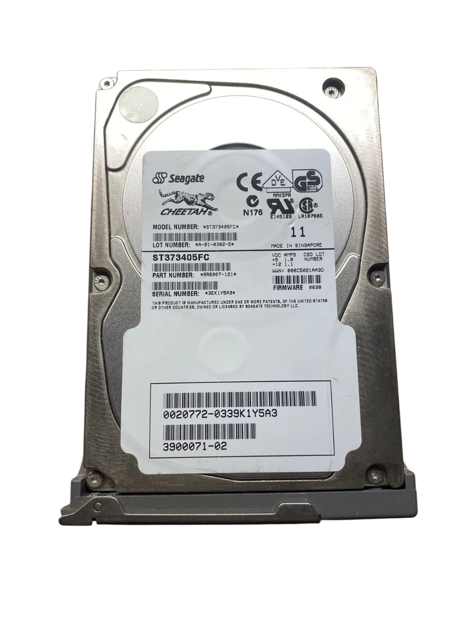 Sun 73gb 10k RPM SCSI Hard Drive FCAL Disk X6742A Con Tray